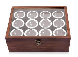 Caja de Especias de Madera Económica con Múltiples Frascos para Uso Doméstico, Masala Dabba de Madera por AALIYAN IMPEX - Product Image 4
