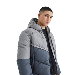 Chaqueta de Plumón Personalizada al por Mayor para Hombre, Chaqueta de Plumón de Invierno de Alta Calidad, Estilo Moderno, Tallas Grandes, Transpirable, OEM - Product Image 3