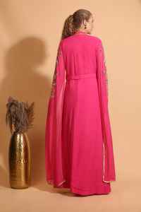 Vestido Kaftan Islámico de Estilo Modesto, Transpirable, con Cuentas Hechas a Mano, Antiestático, Suministro ODM para Bodas y Fiestas, Técnica de Bordado - Product Image 2