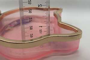 Bolso de Mano Moderno de Resina Epoxi Hecho a Mano para Mujer |   Bolso de Noche Elegante, Impermeable y Ecológico |   Cóctel para Fiestas y Bodas - Product Image 3