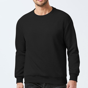Nouveauté, sweat-shirt oversize en coton mélangé pour homme, best-seller, sweat-shirt oversize en molleton de coton, coupe ample pour homme - Product Image 3