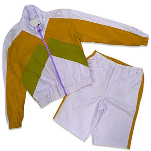 Ensemble de short de jogging en nylon personnalisé décontracté nouveau style coupe-vent pour homme ensemble de survêtements coupe-vent de gym fitness pour hommes - Product Image 4