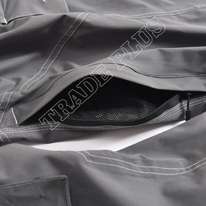 Pantalon de neige Cargo gris technique Bas de ski imperméable avec boucles de ceinture Ventilations multi-poches et chevilles réglables - Product Image 6