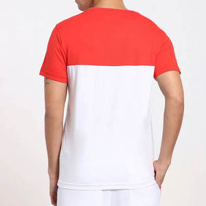 Camiseta Deportiva Sublimada para Hombre, 100% Poliéster, Tela Ligera y Suave, Manga Corta, Logotipo Personalizado, OEM, ODM, Disponible al por Mayor - Product Image 3
