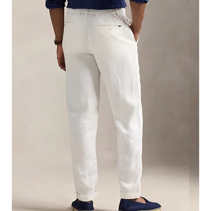 Pantalon de jogging décontracté pour homme, style urbain, taille mi-haute, jambe large, 100 % polyester respirant, collection 2025 - Product Image 2