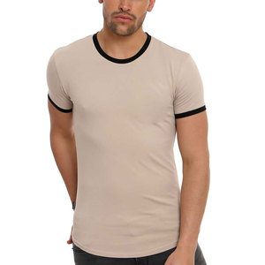 <b>Men</b> Slim Fit t Shirt Custom logo DTG Printing Cotton <b>Stretch</b> T-Shirts <b>Men's</b> Cotton <b>Stretch</b> Jersey T Shirt - Product Image 5