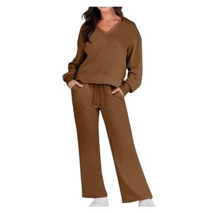 Trajes de chándal de invierno de estilo único para mujer con logotipo personalizado último diseño Casual Fitness Gym Wear XL Size Printed Techniques 2026 - Product Image 5