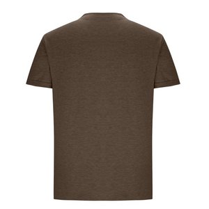 T-shirts en coton pour hommes à la mode courte 2025 T-shirt mince à col rond pour hommes T-shirt décontracté de couleur unie 18 couleurs M-6XL de grande taille en gros - Product Image 2