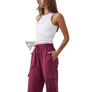 ชุดเอี๊ยมผู้หญิงสำหรับฤดูใบไม้ผลิปี 2026 สวมใส่สบาย ดีไซน์ทันสมัย พิมพ์ลายโลโก้ ผลิตจากโพลีเอสเตอร์/คอตตอน กันน้ำ - Product Image 1