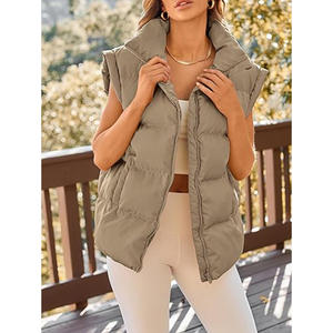 Bomber matelassée poids lourd pour homme, manteau chaud coupe-vent avec fermeture éclair complète, veste de travail décontractée - Product Image 6