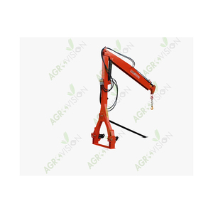 Mini grue Agri Hoist pour les travaux de levage de petite ferme fabriqués avec du métal solide et une manipulation facile à bon prix - Product Image 4