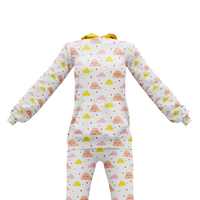 Pyjamas personnalisés en polyester pour femmes, confortables, imprimés floraux, vêtements de nuit avec lettres graphiques, tenues personnalisées été, automne, printemps