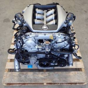 Ensemble moteur V6 biturbo VR38DETT 3,8 L pour projets de supercars, faible kilométrage, testé, prêt à l'exportation - Product Image 2