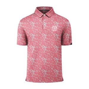Polo de golf léger pour homme, style estival, confortable, vêtements de sport décontractés, polo de golf - Product Image 1