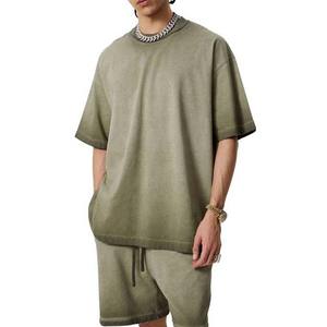 Conjuntos de verano para hombre, camisetas de manga corta, pantalones cortos, trajes de dos piezas, chándal transpirable, trajes holgados informales para hombre, conjuntos de ropa deportiva - Product Image 4