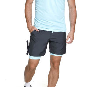 Vente en gros de shorts de sport de haute qualité pour hommes shorts d'entraînement de course avec poches shorts d'entraînement pour hommes - Product Image 6