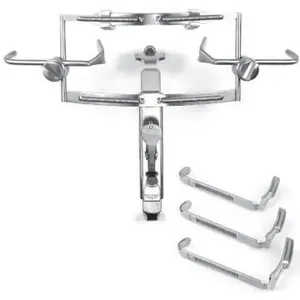 Écarteur buccal McIVOR en acier inoxydable, instrument chirurgical dentaire avec lames - Product Image 4