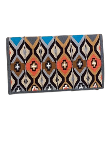 Manta de sillín de lana de tejido Premium para equitación occidental, forro de polialgodón, uso de Arena para trabajo de Rancho y senderos con paletas - Product Image 3