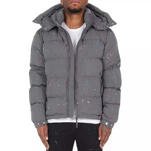 Veste d'hiver matelassée légère, imperméable et coupe-vent pour homme, service OEM pour la vente en gros en Europe - Product Image 1