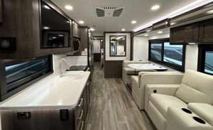 รถบ้านมือสอง E-N-T-E-G-R-A RV Coach Vision 27A รุ่นปี 2022 ปี 2023 2024 2025 ยาว 36 ฟุต น้ำหนัก 2000 กก. รถบ้านเคลื่อนที่ รถพ่วงสำหรับเดินทาง - Product Image 3