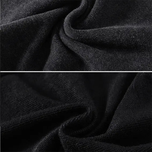 Short décontracté délavé à l'acide de couleur noire Short de sport personnalisé avec cordon de serrage avec taille personnalisée - Product Image 3