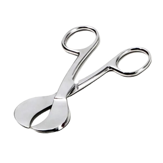 Umbilical Stainless Steel Surgical Scissors for Obstetrics Gynecology Hemostasis Class I Instrument Manual ISO13485 Certified