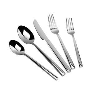 Elegante Juego de Cucharas Minimalistas de Plata, Cubiertos de Acero Inoxidable de Primera Calidad, Ideales para Hoteles, Restaurantes y Cenas en Casa, de la India - Product Image 6