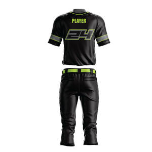 Ensemble d'uniformes de maillot de baseball et de softball pour hommes et femmes sur mesure de haute qualité Vêtements de sport respirants Techniques imprimées Vente! - Product Image 2