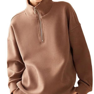 Sudadera de cuello redondo para mujer, logotipo personalizado con manga larga, color personalizado para mujer, sudaderas ajustadas, sudadera, gran oferta personalizada - Product Image 6