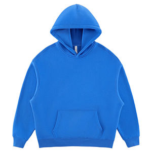 355G Heavy Washed <b>Vintage</b> Polyester / Cotton <b>Sweatshirt</b> Trendy Hooded Hoodie Front Logo <b>Oversized</b> Anti-Pilling for Adding Fleece - Product Image 5