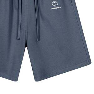 Vente chaude Style Haute Qualité Surdimensionné Français Terry Coton Blanc Shorts pour Hommes Tricoté Cordon Polaire Shorts Hommes - Product Image 3