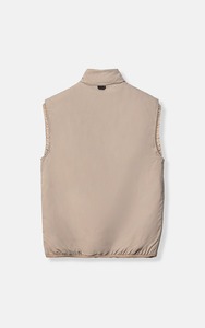 เสื้อกั๊กผ้าฟลีซระบายอากาศได้ดีสำหรับผู้ชายเสื้อแจ็คเก็ตแขนกุดให้ความอบอุ่นสำหรับใส่ด้านนอก - Product Image 6