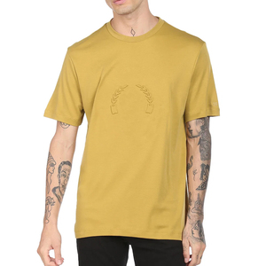 เสื้อยืดลำลองผู้ชายขายดีที่สุด พร้อมลายปักนูน ระบายอากาศได้ดี แห้งเร็ว คอทรงโอ มีทุกขนาด - Product Image 1