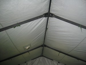 Tente d'hiver en tissu Oxford pour le camping en plein air, fabriquée en Chine, en gros, partenaire de la Croix-Rouge, tente de secours en cas de catastrophe - Product Image 4