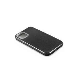 Netzy Luxury Gold Glitter Silicone Case for iPhone 12 <b>Mini</b> <b>PC</b> and Soft TPU Protective Back Cover with Shining Effect - Product Image 3