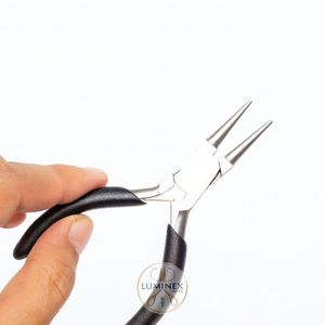 Best-of-the-Best Mini pince à bec rond de 3 pouces en acier inoxydable outils de fabrication de bijoux de haute qualité avec 1 an de garantie OME personnalisé - Product Image 1