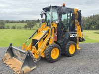 Chargeuse compacte JCB 1CX 2023 avec moteur diesel Yanmar, tracteur/pelleteuse haute performance, pompe de boîte de vitesses et roulements Huade