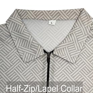 Última tendencia de verano, camiseta de solapa de manga corta de algodón transpirable para hombres, estilo informal, de talla grande, polos estampados en tres colores - Product Image 3