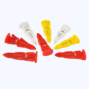 CH Fibra Tambor de papel Tapa de barril Sello DE SEGURIDAD Perno de plástico y herramienta de crimpadora de tapa - Product Image 5