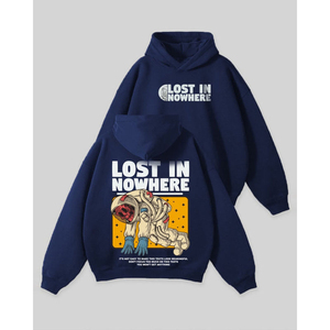 Sudadera con capucha de algodón pesado para hombre con logotipo impreso DTF personalizado, ropa de calle térmica - Product Image 1