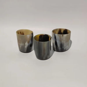 Exportateur indien Logo personnalisé Verre Corne Cadeau personnalisé pour bars ou événements et utilisation promotionnelle disponible dans le monde entier Supply - Product Image 2