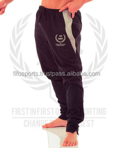<b>Men's</b> Casual Slim Fit Winter Fleece Jogger Customized Logo Design with Embroidery Wholesale Cheap Price <b>Red</b> Sportswear <b>Trouser</b> - Product Image 2