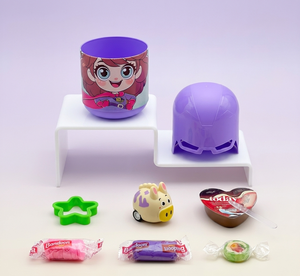 Vaso Sorpresa JO HEROES para Niños con Dulces y Mini Juguetes – Vaso Reutilizable Multiusos - Product Image 2