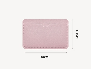 Premium Men's Genuine Leather <b>Wallet</b> Custom Slim Credit <b>Card</b> <b>Holder</b> with Open Button Closure Short Length Design - Product Image 6