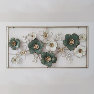 Art mural d'architecture moderne nouvellement décoré-Décoration intérieure de luxe en métal enduit de poudre pour hôtels, restaurants et chambres à coucher - Product Image 3