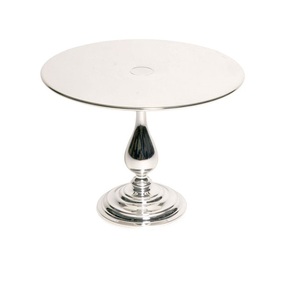 Support à gâteau en métal classique et élégant, support à gâteau en métal à un étage, qualité supérieure, fait à la main, support à gâteau décoratif - Product Image 1