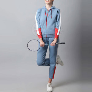 OEM nueva llegada invierno Fitness desgaste mujeres alta calidad Material de algodón cómodo 2024 mujeres chándal - Product Image 5