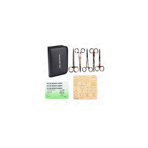 Kit de pratique de la suture pour étudiants en biologie, instruments médicaux chirurgicaux, ensemble de formation à la suture médicale, anatomie chirurgicale - Product Image 1