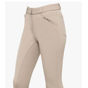 Pantalones de montar a caballo elásticos para mujer Pantalones personalizados al por mayor Ropa ecuestre Pantalones de montar antiapilamiento - Product Image 1