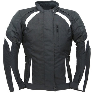 Chaqueta de carreras de motos impermeable Cardura 600D de alta calidad, ropa deportiva de bajo precio con características protectoras y reflectantes - Product Image 1